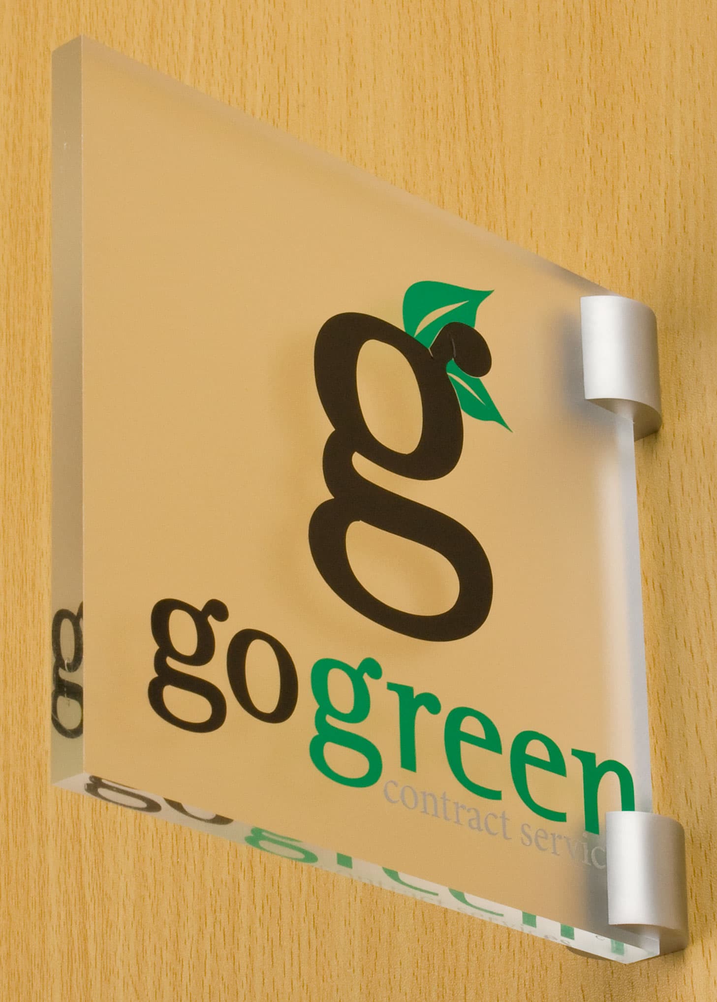Sign Support Holds Signs At A Perpendicular Angle To Any Wall