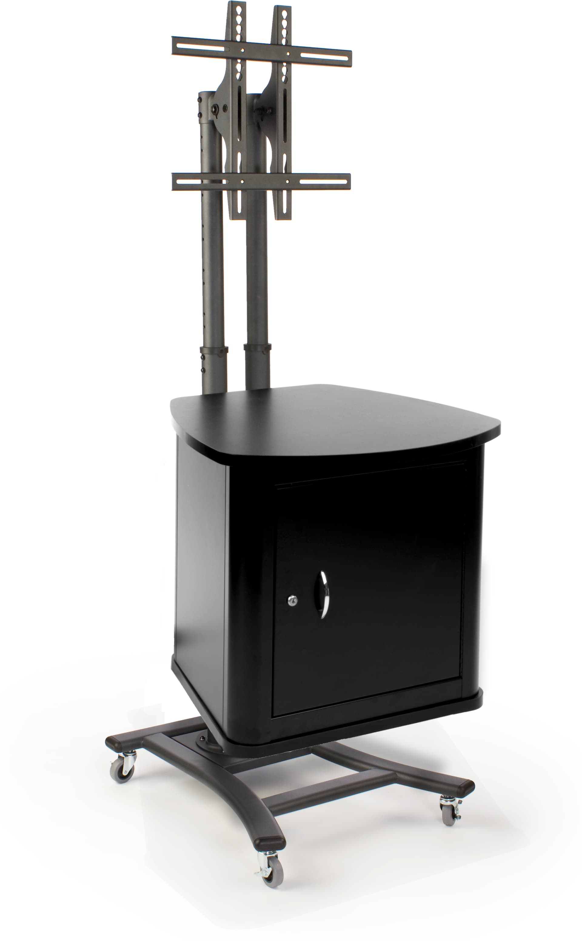 TV Stand with Security Cabinet