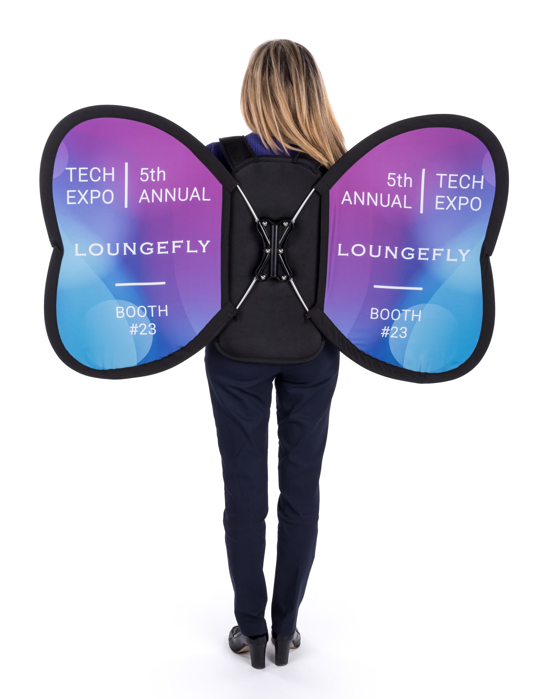Wing-Shaped Backpack Banner Advertising | Custom Printing | Displays2Go