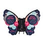 Backpack Banner w/ Monarch Wings, Double-Sided, Custom Printed Graphics - Black