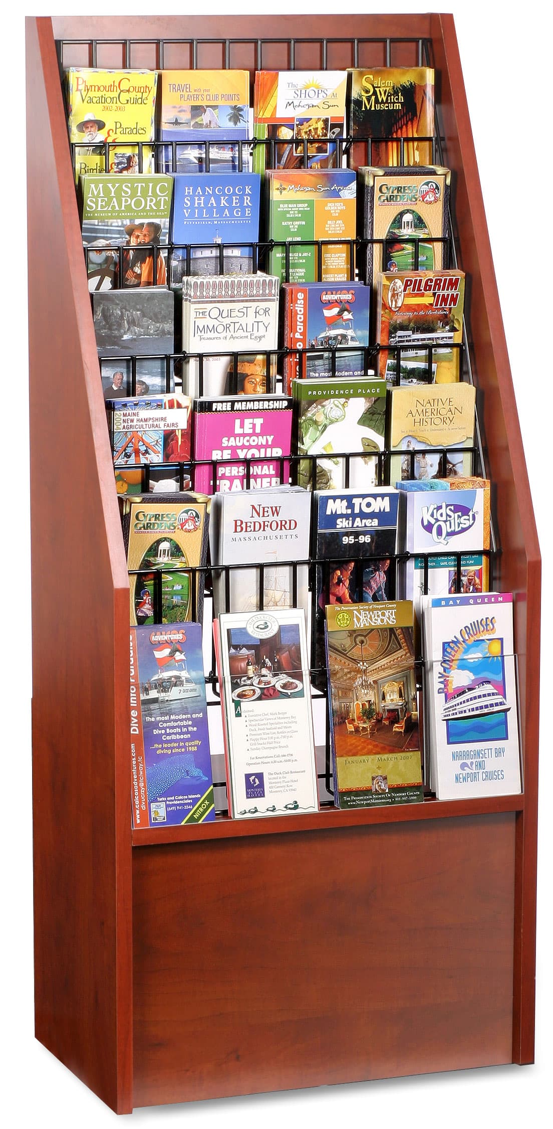 Leaflet Display With 12 or 24 Pockets
