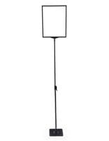 11" x 14" Floor Sign Stand with Height Adjustments