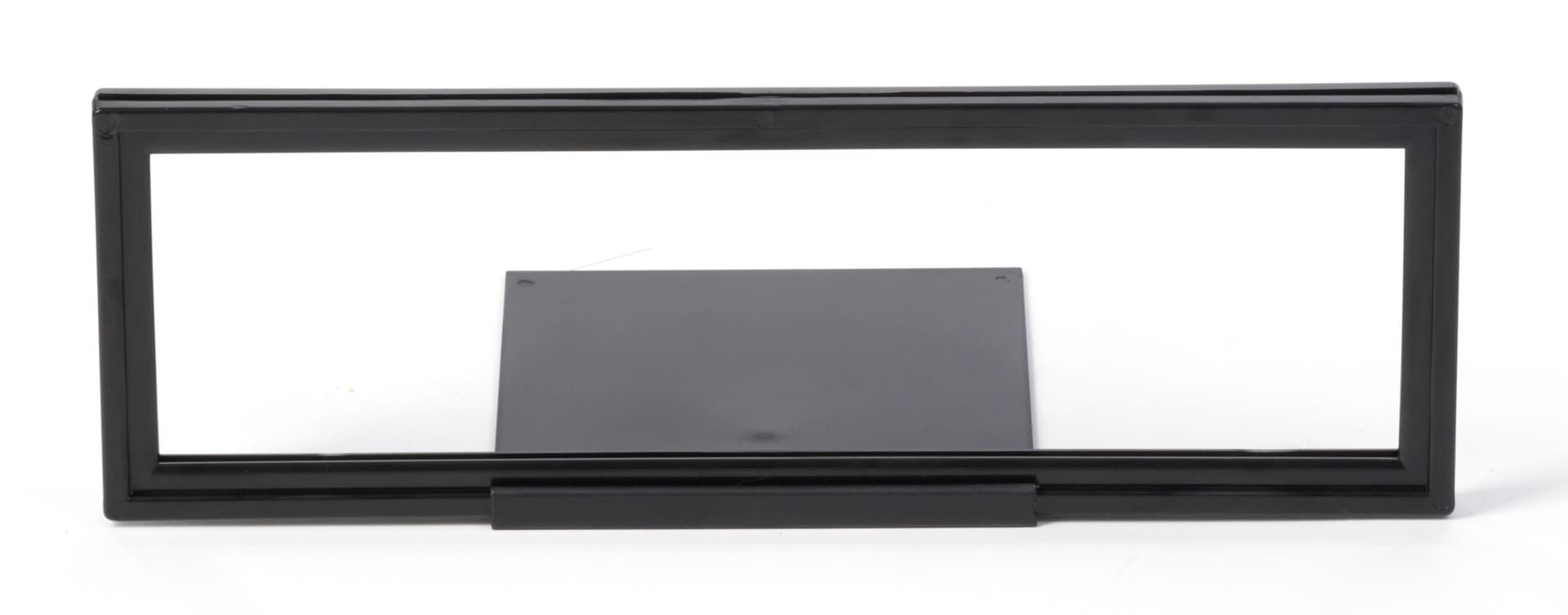 11” x 3.5" Shelf Talker Stand with Plastic Frame