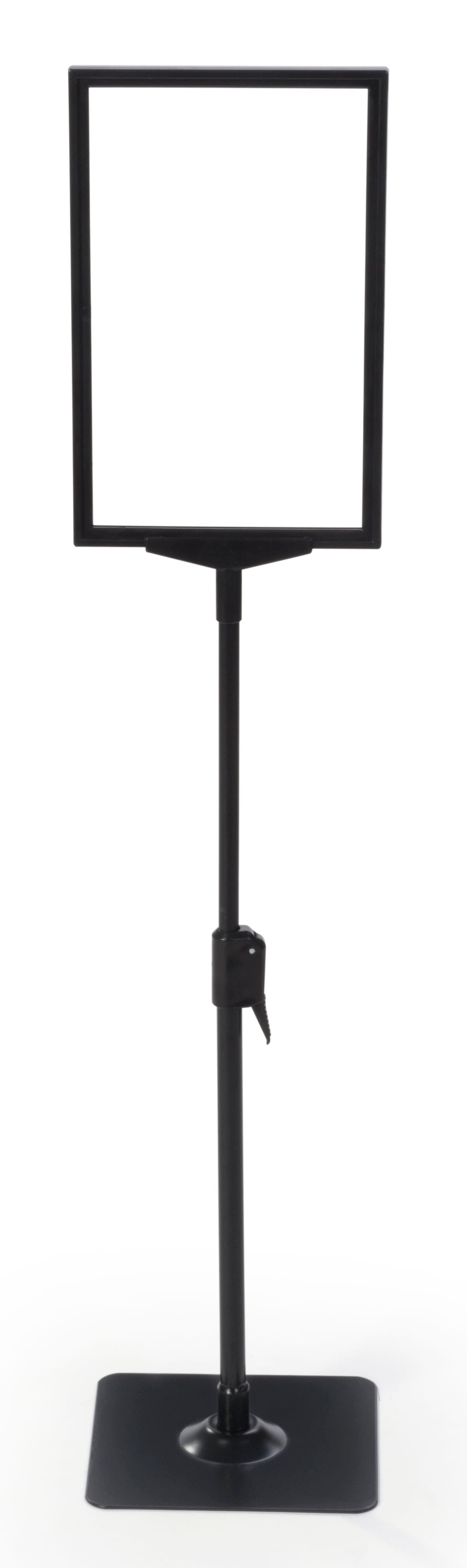 11"x 7" Counter Sign Stand at Maximum Height