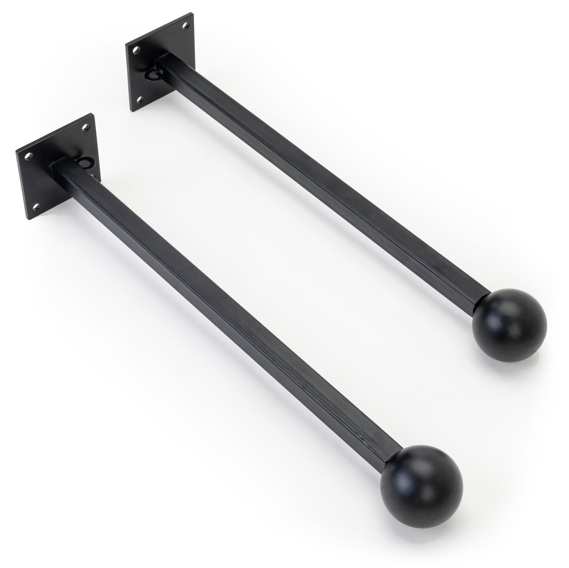Finial pole banner hardware mounts for indoor and outdoor use 