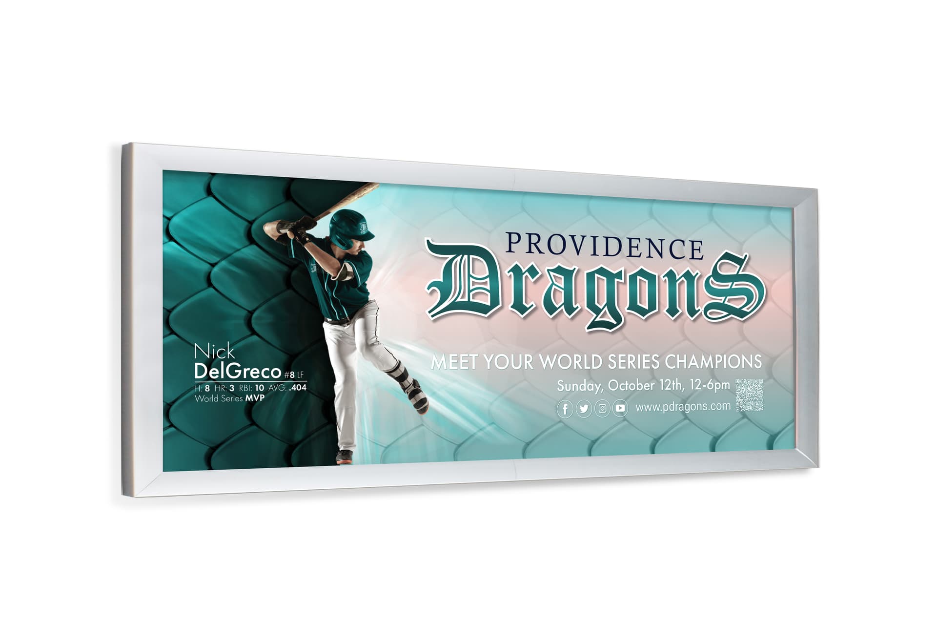 4’ x 8’ Silver Banner Stretching Frame for Outdoor Use