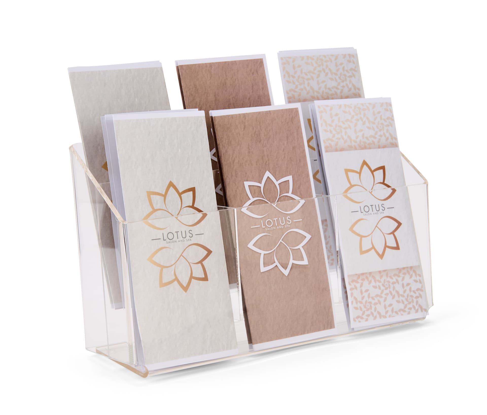 Brochure Holder 6 Pocket, 7" Overall Height