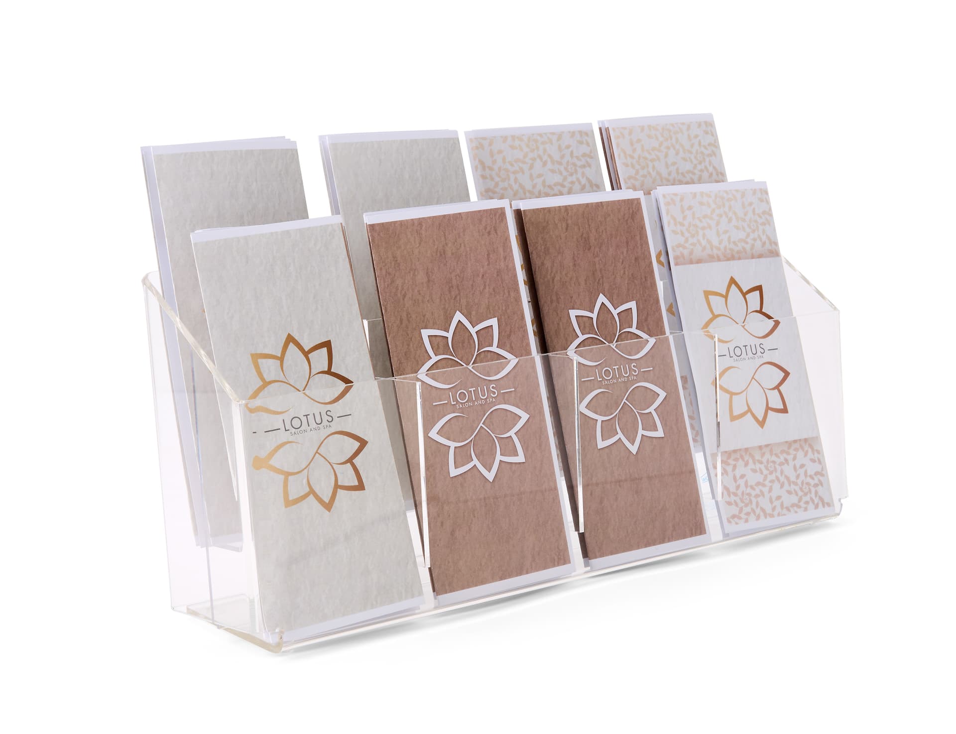 Brochure Rack Holder, 7.25" Overall Height