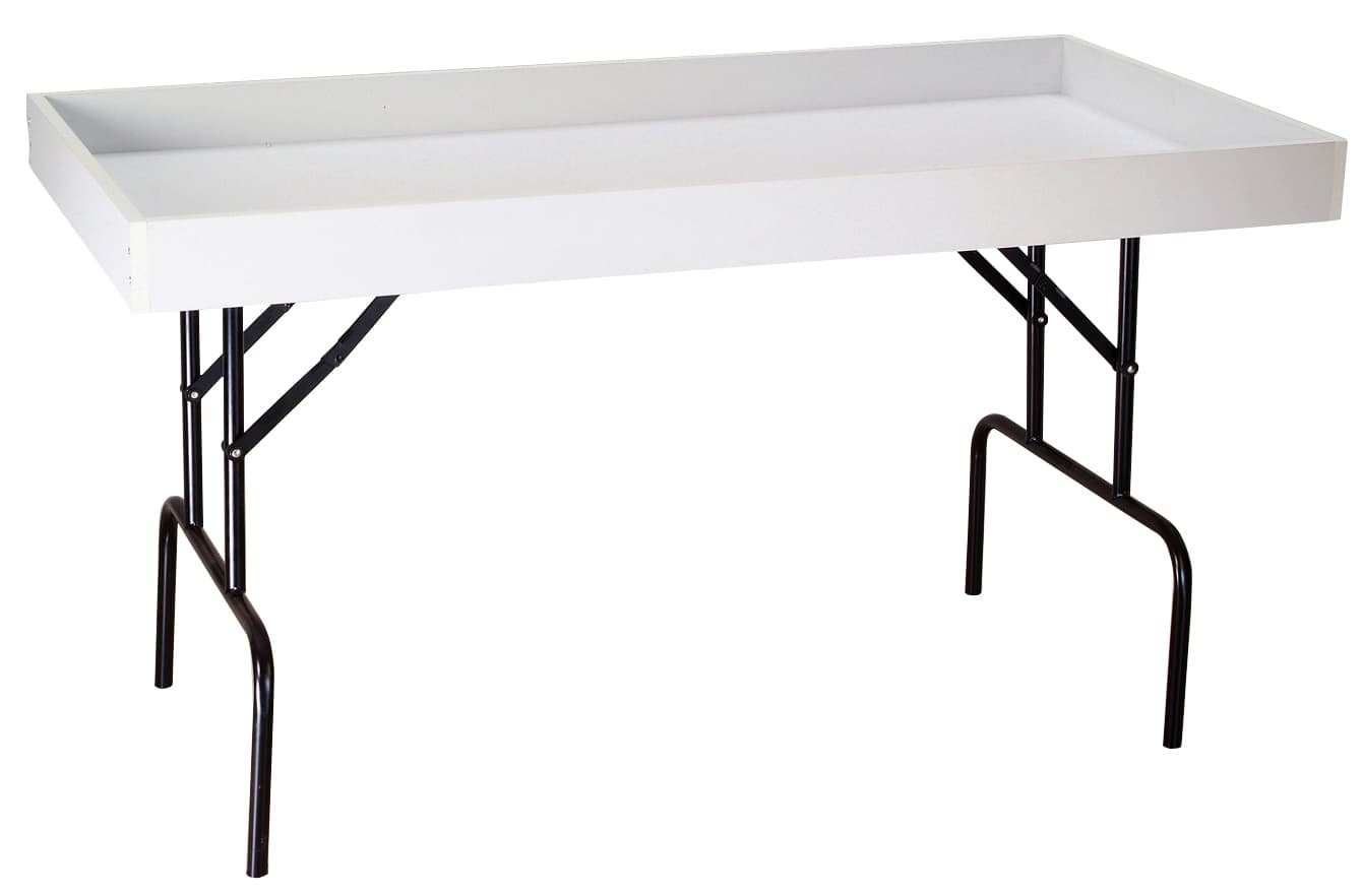 Retail Folding Dump Table