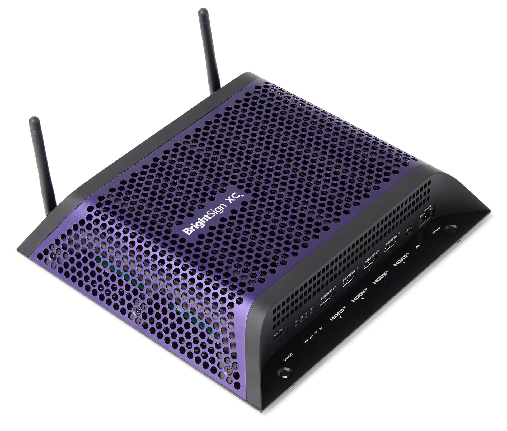 BrightSign media player with 4 HDMI ports