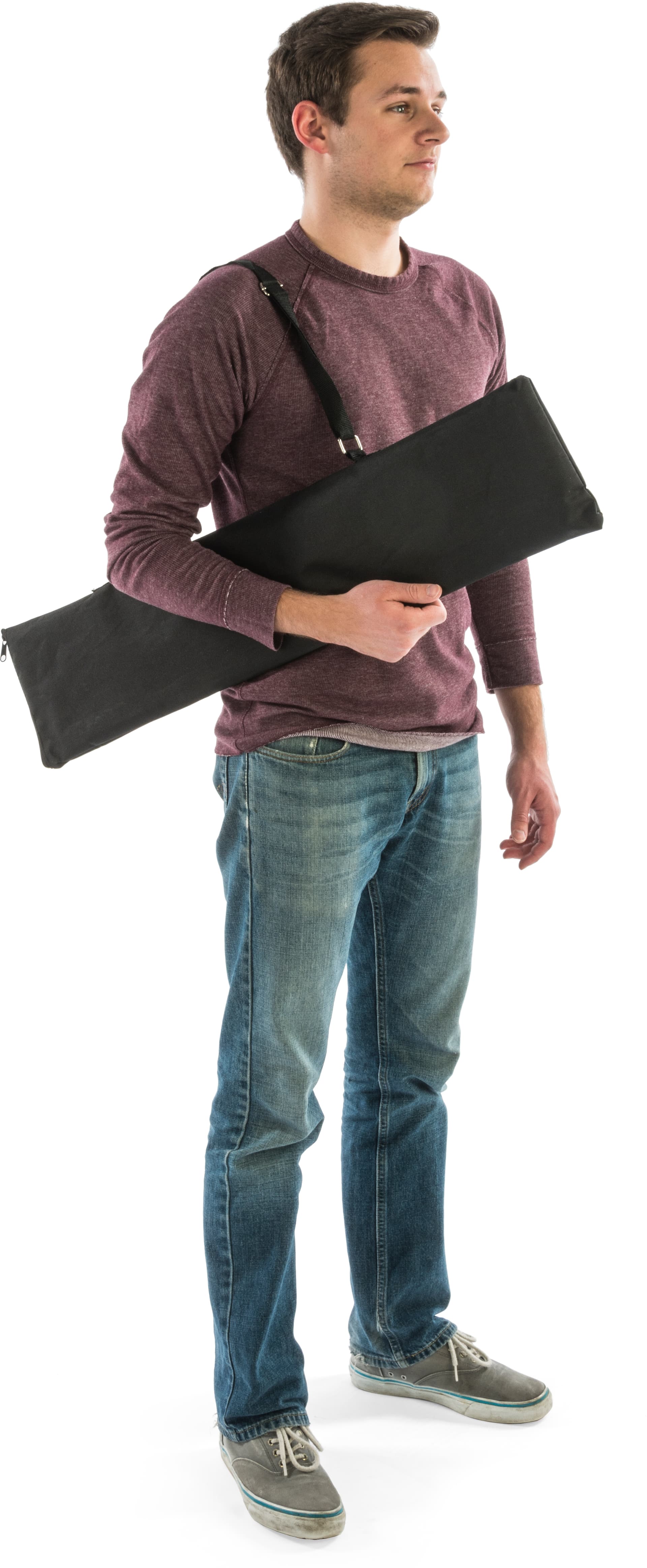 Lightweight Portable Banner Stand with Custom Graphics