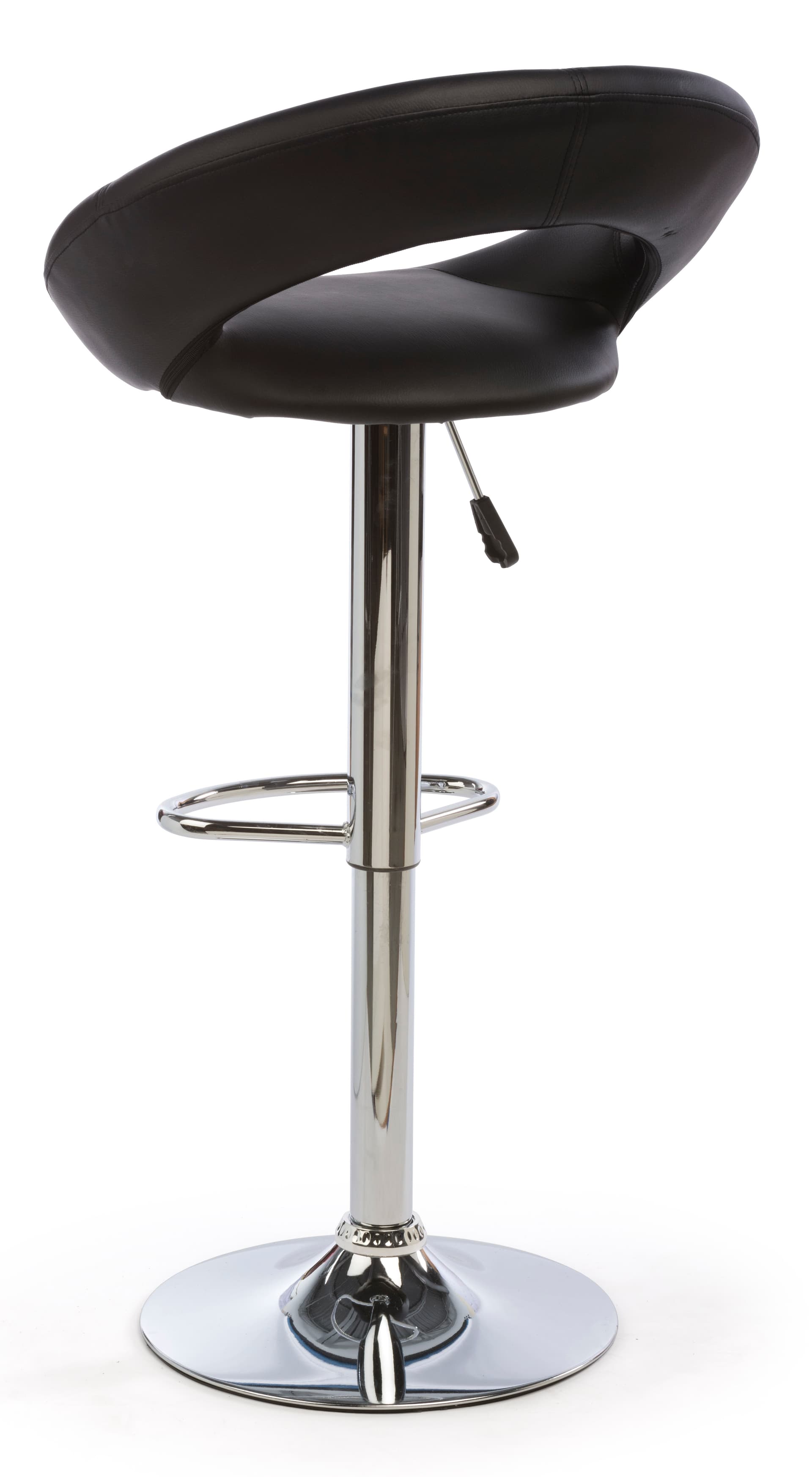 Hydraulic Bar Chair with Open Back