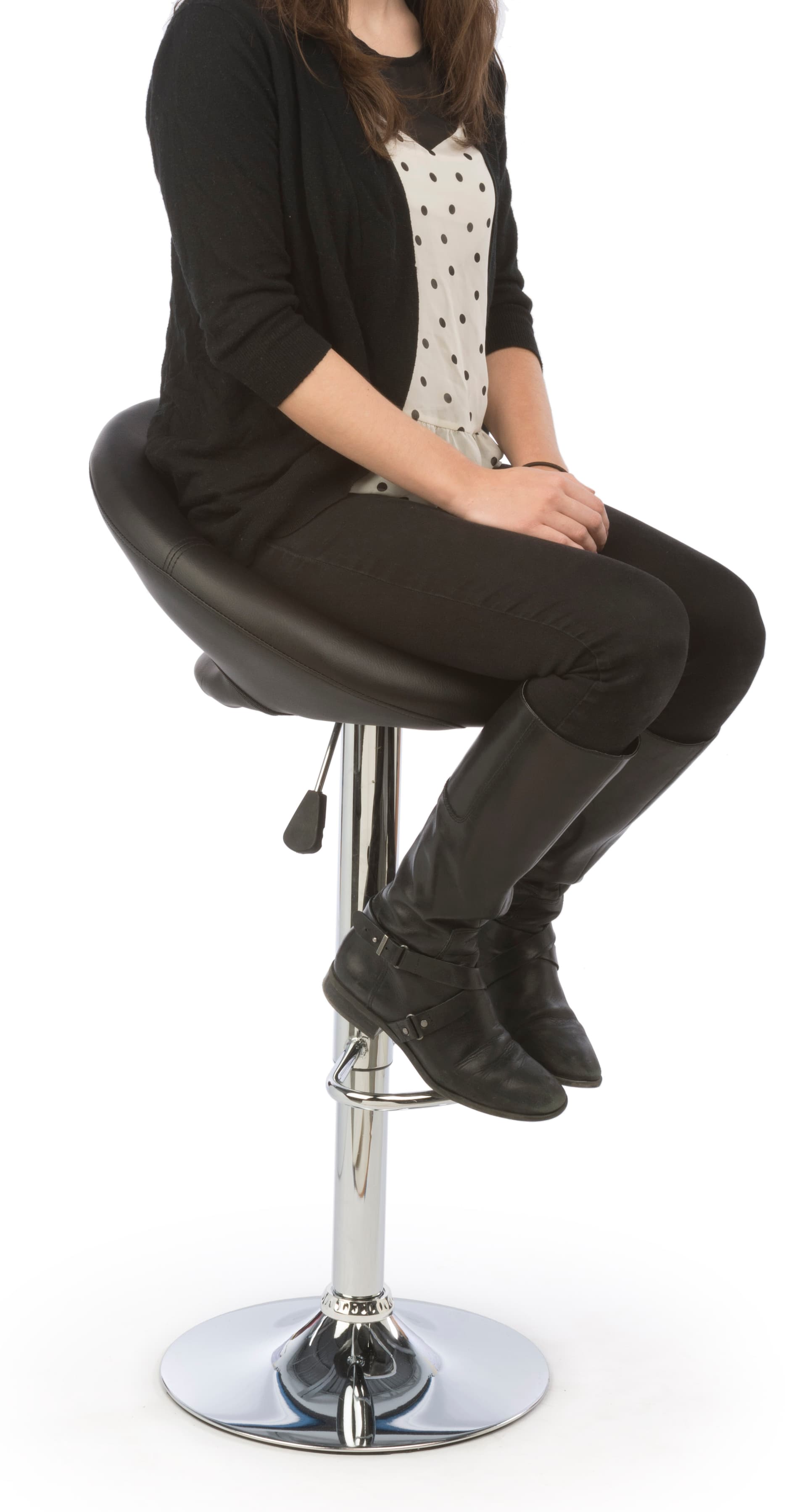 Hydraulic Bar Chair with Foot Rest