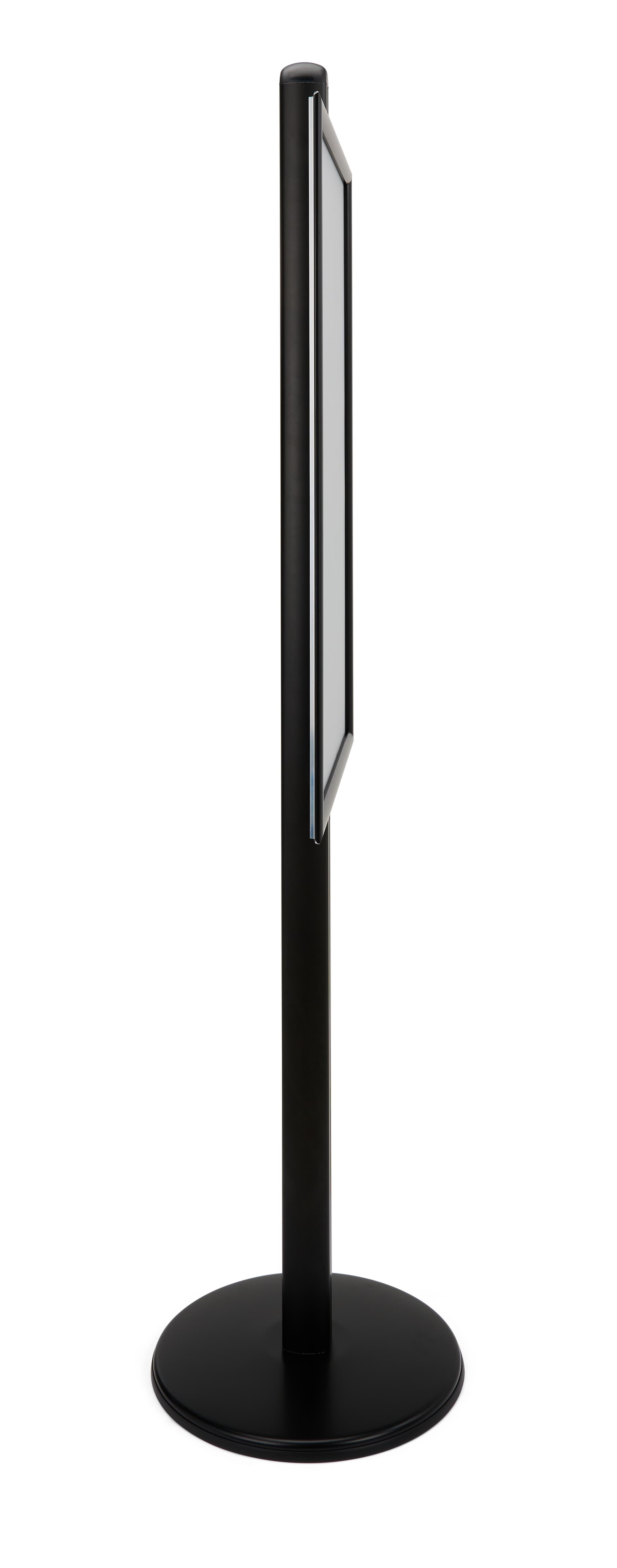 Poster display with slim profile