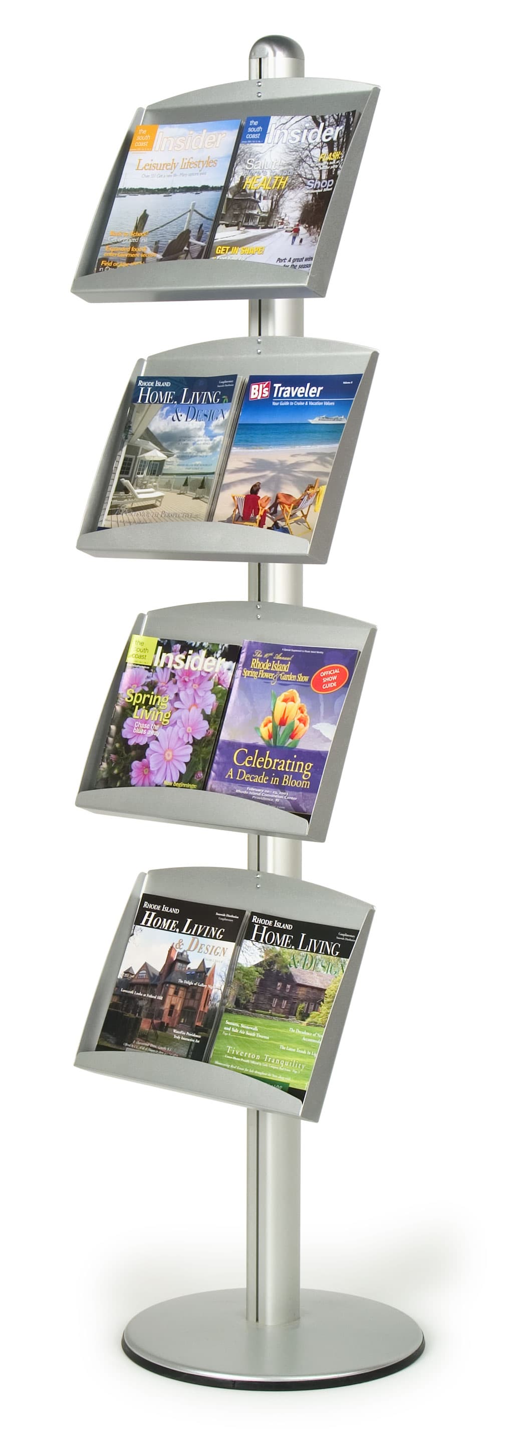 FORTE Brochure Stand: 4 Pocket