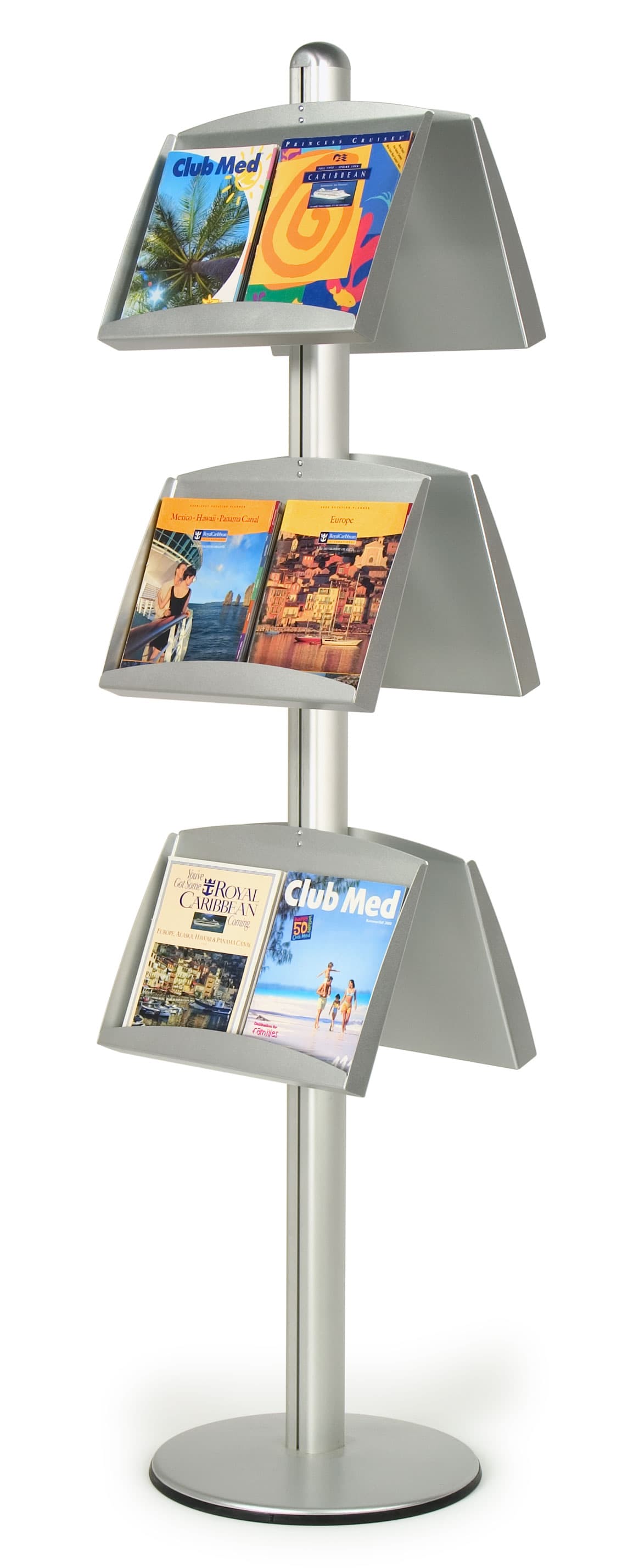Double-sided Literature Stand