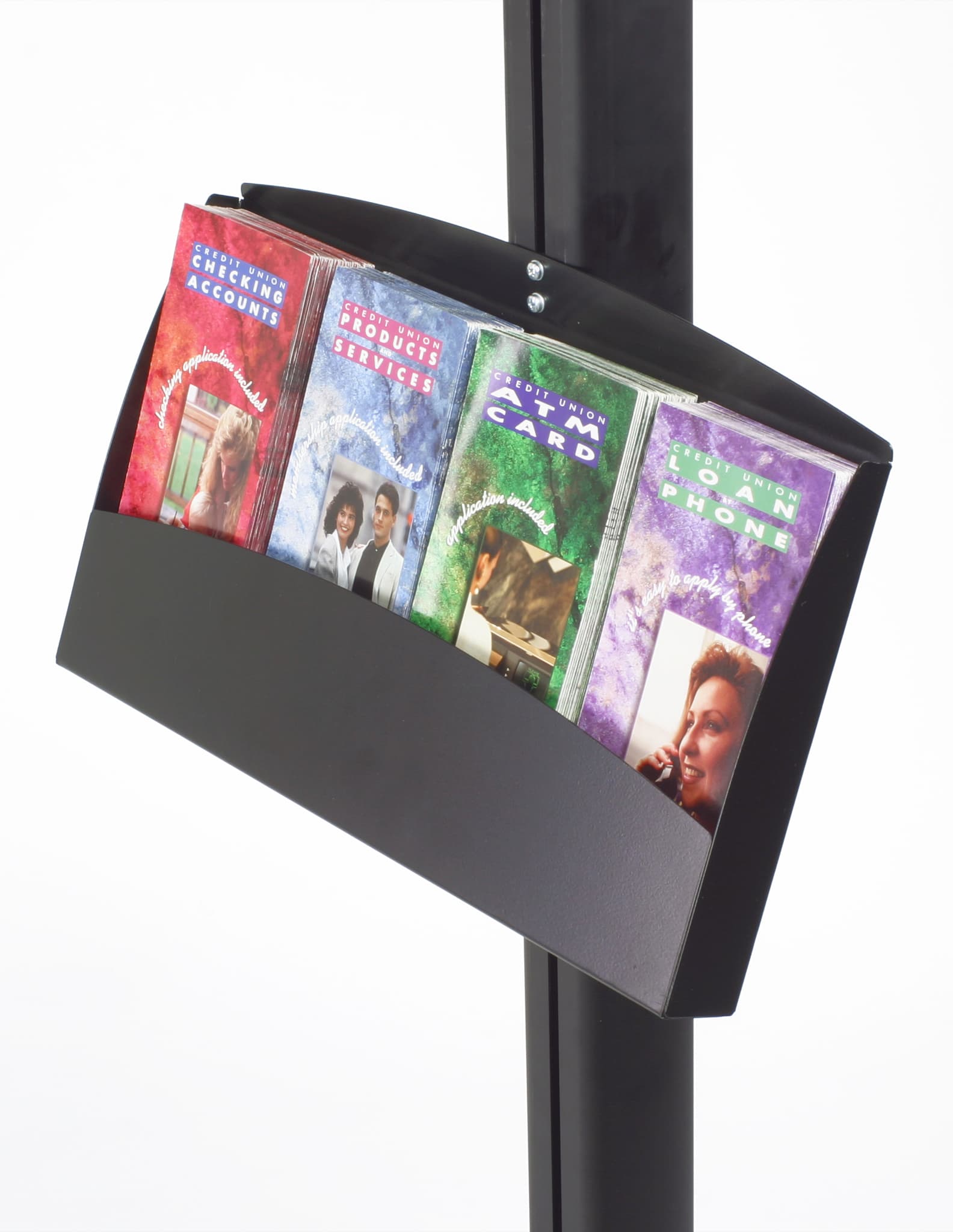 Leaflet Holder for Display Poles