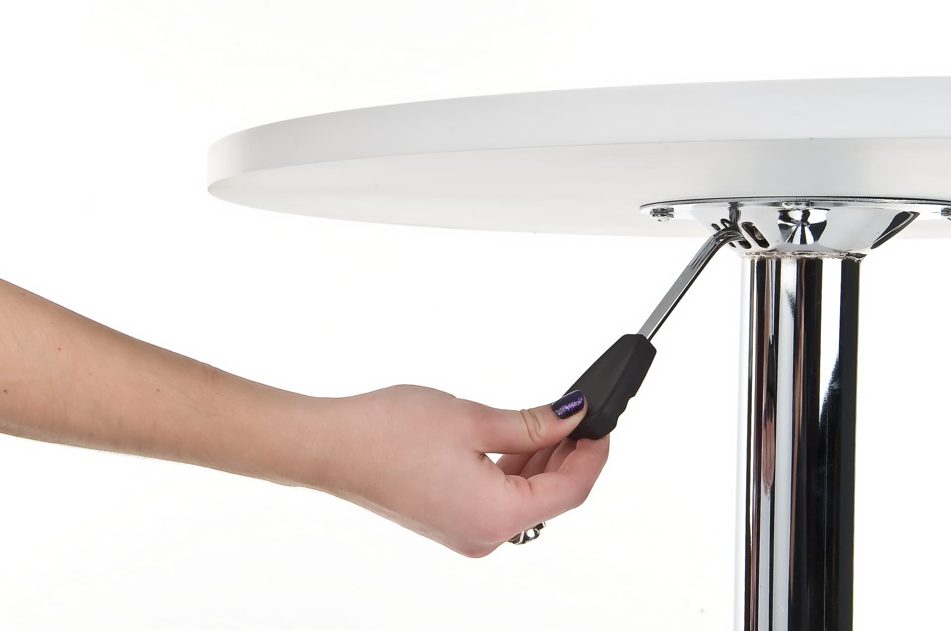 Silver Bar Table