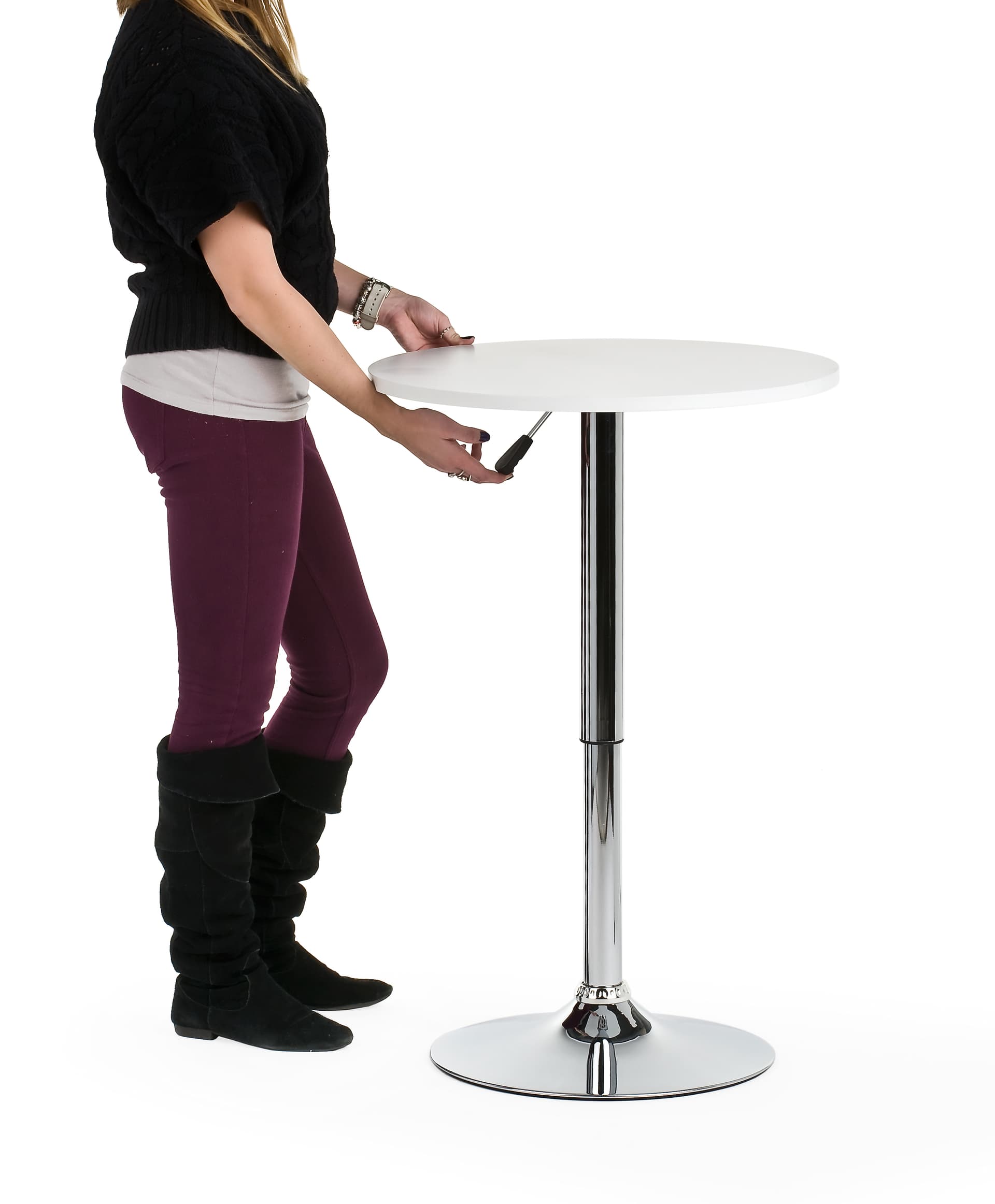 Silver Bar Table
