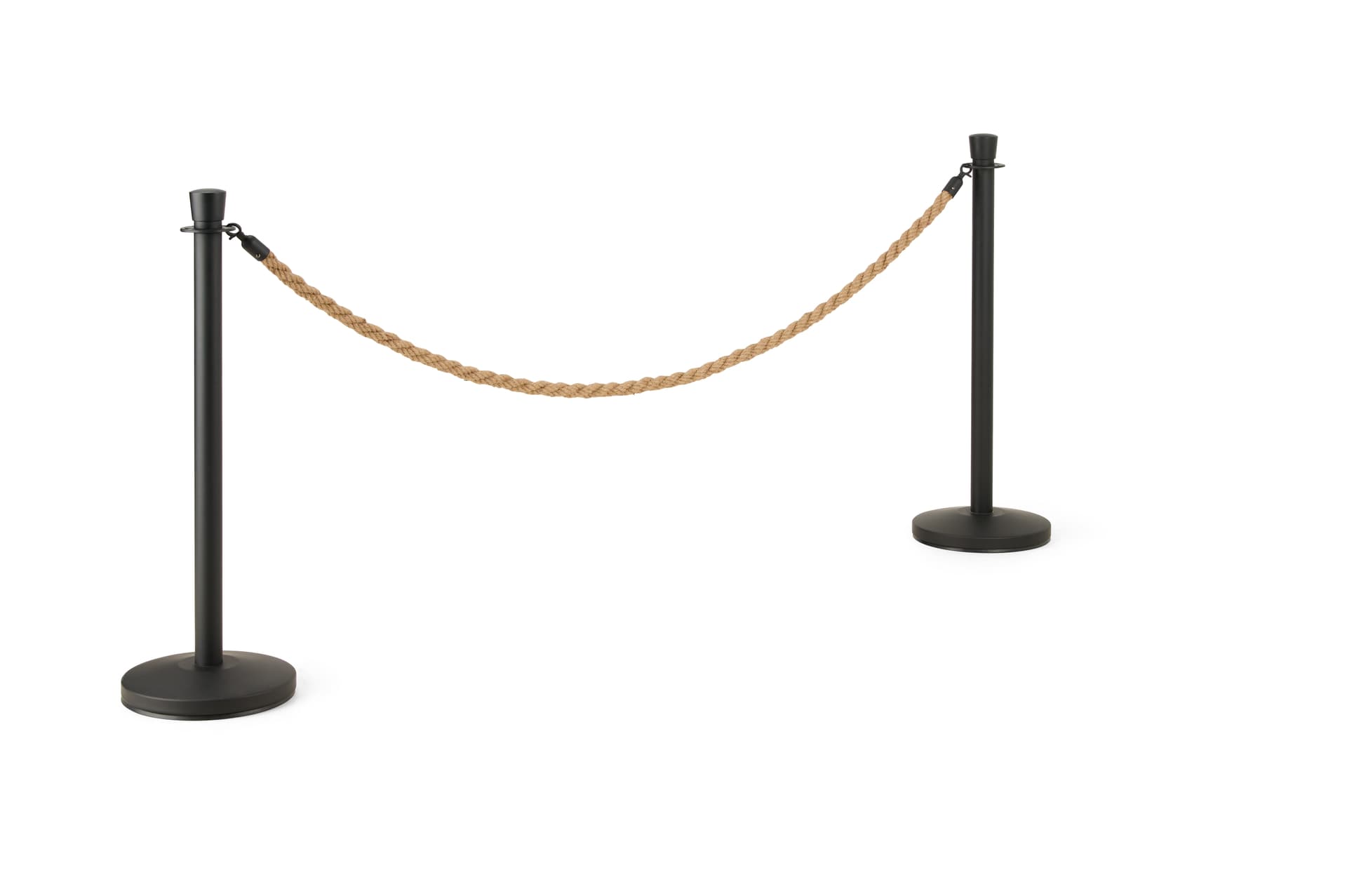 Stanchion rope for indoor use