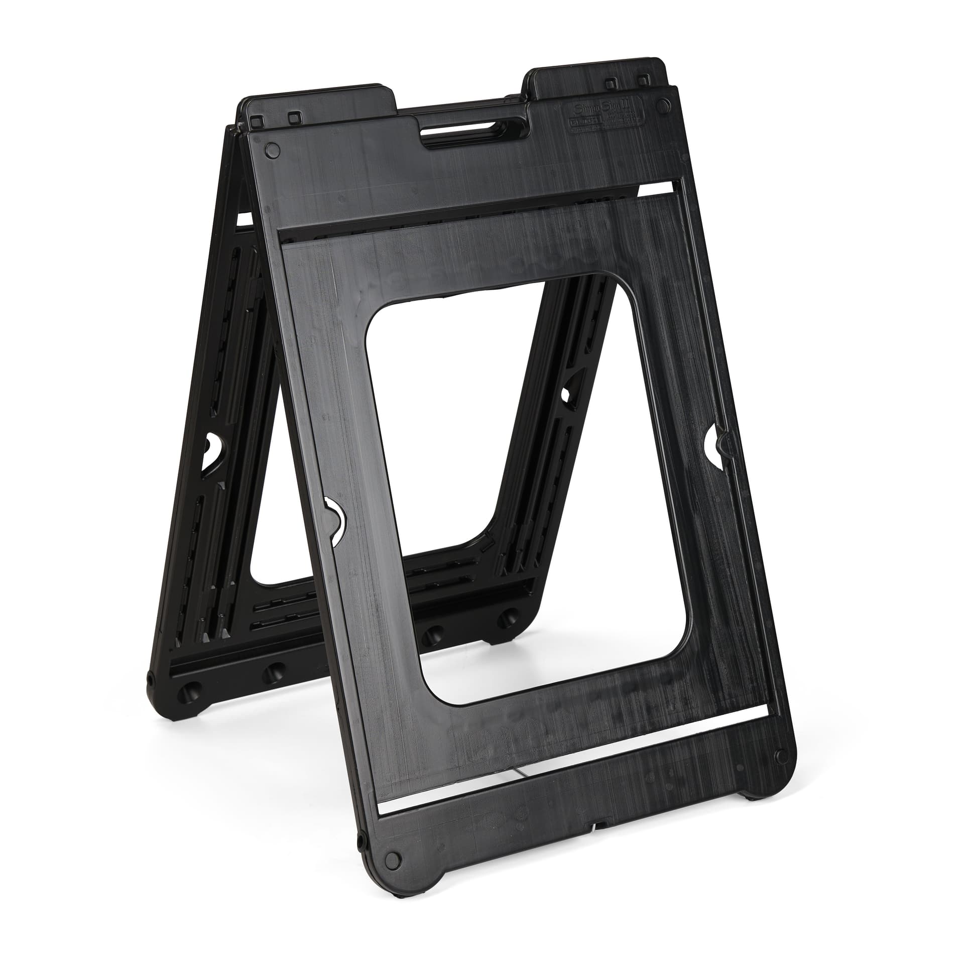 folding plastic a-frame sign holders