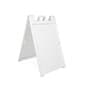 24" x 36" A-Frame Sidewalk Sign w/ Channels, Double Sided, Fillable Base - Frame Only