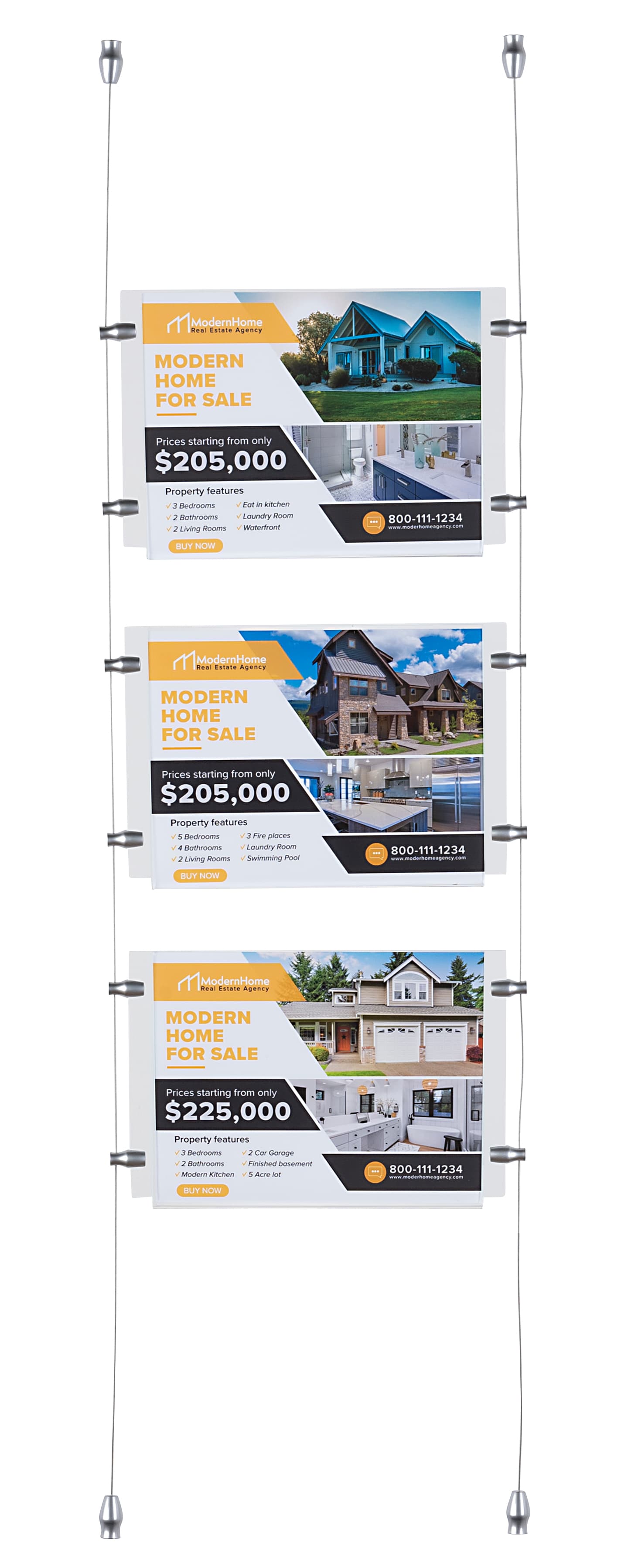 window hung signs