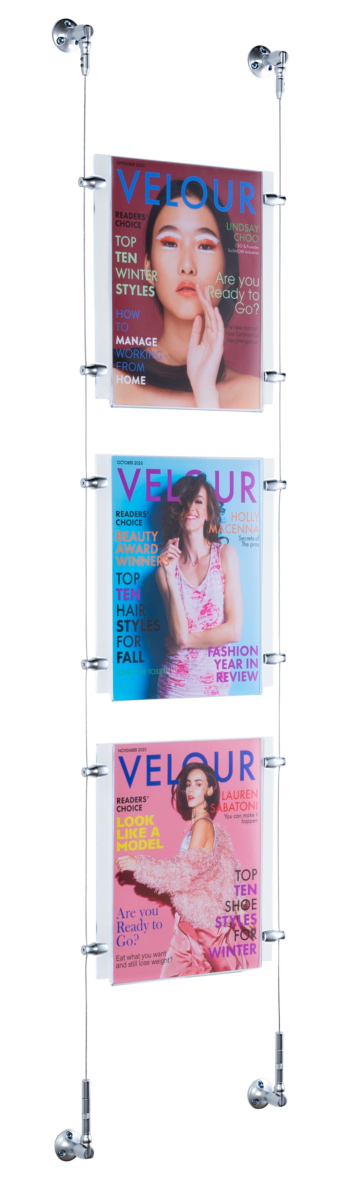 suspended sign kit