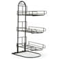 Hat Display Rack, Countertop, 3 Tiers - Black