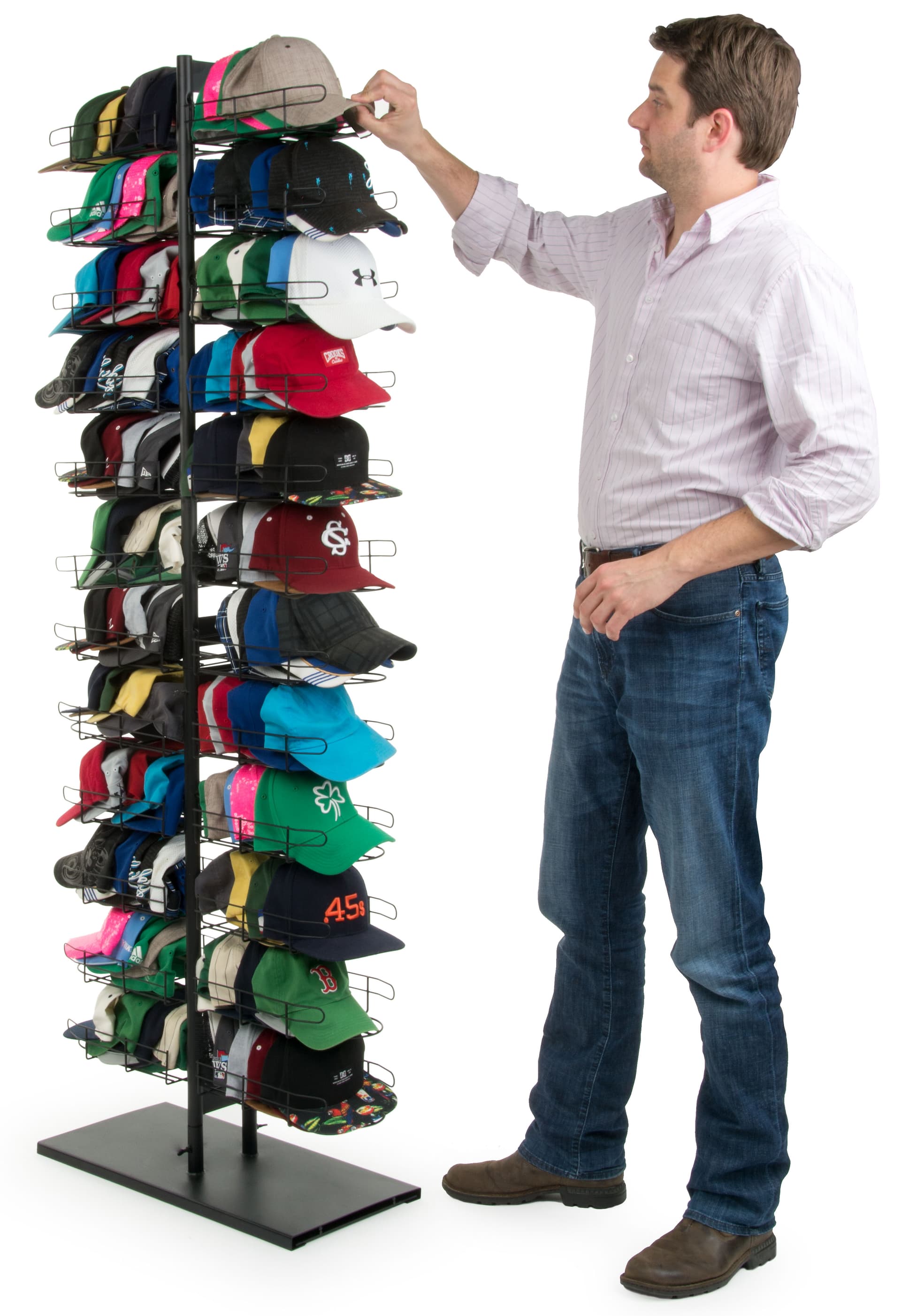Fitted Hat Rack