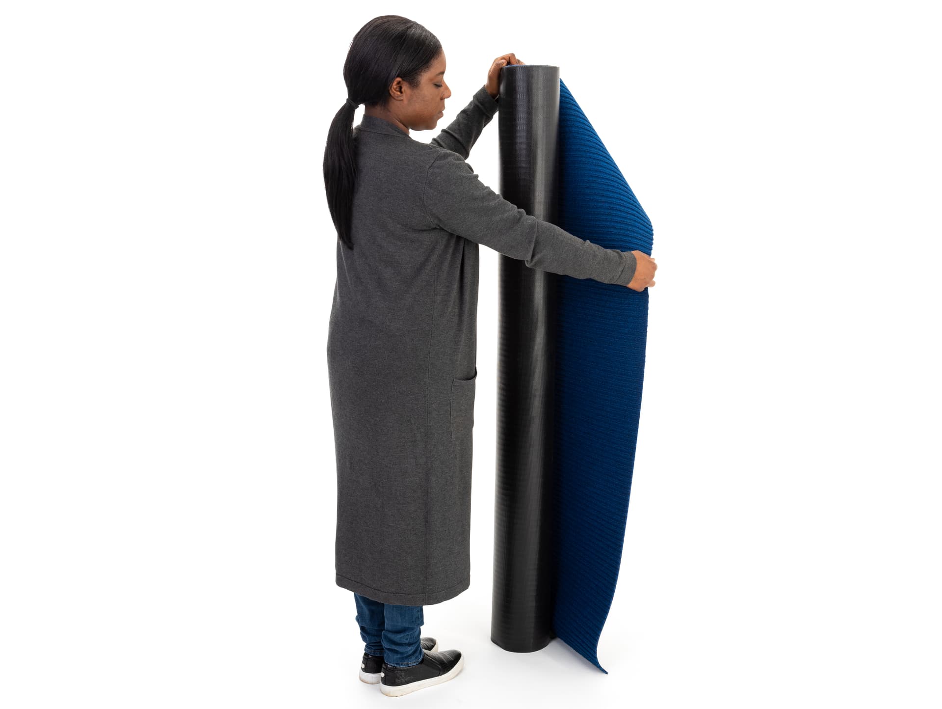 Portable 20’ rollable event runner