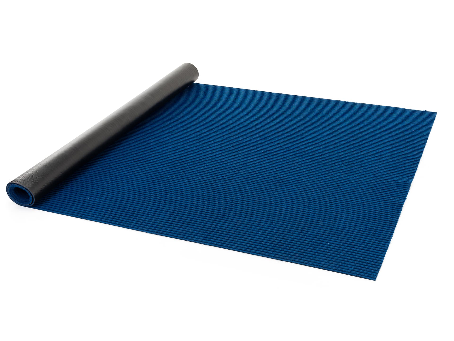 20’ Royal blue rollable event runner