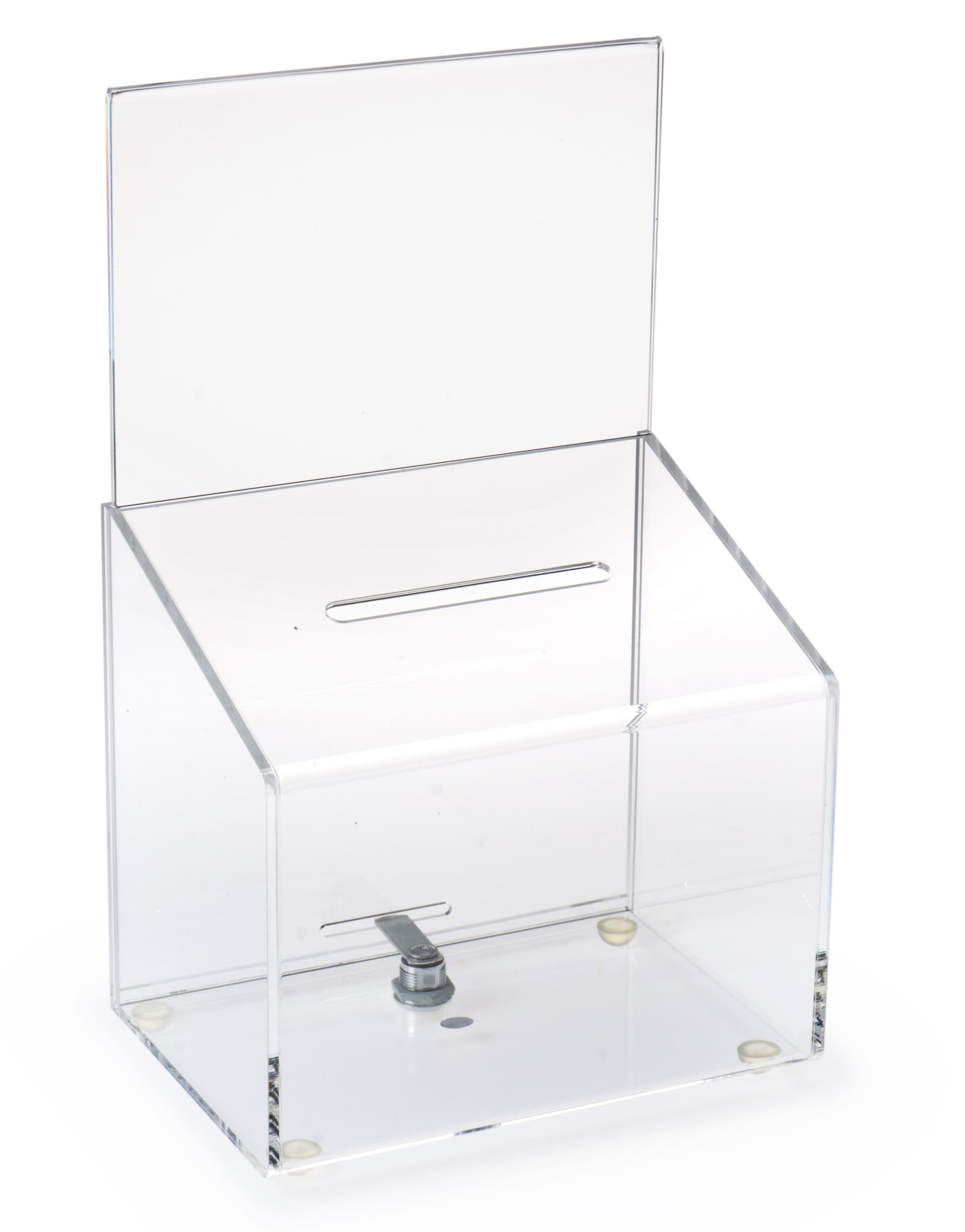 Suggestion Drop Boxes: w/Key Lock And Sign Holder