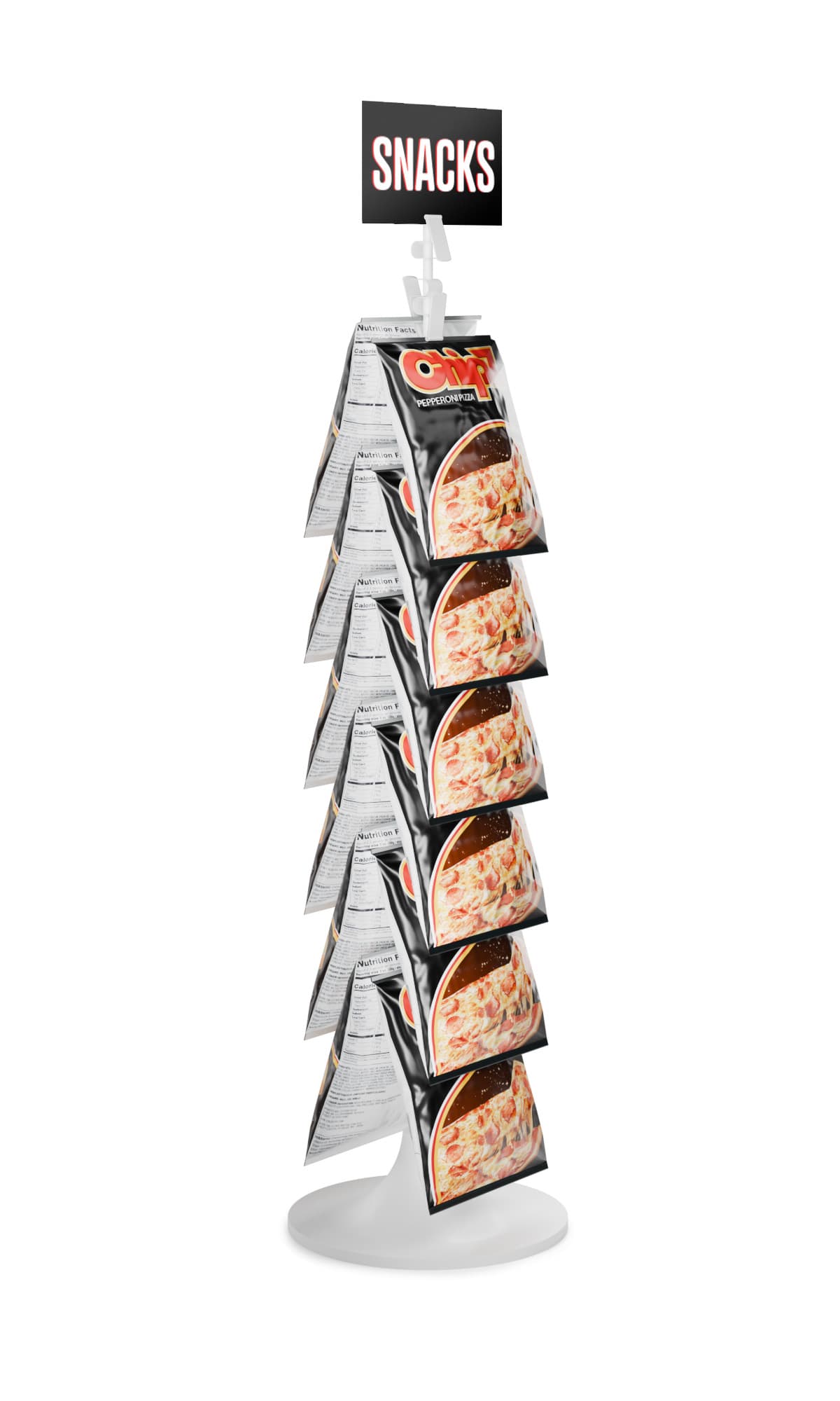 Double-Sided Wand Merchandiser Rack