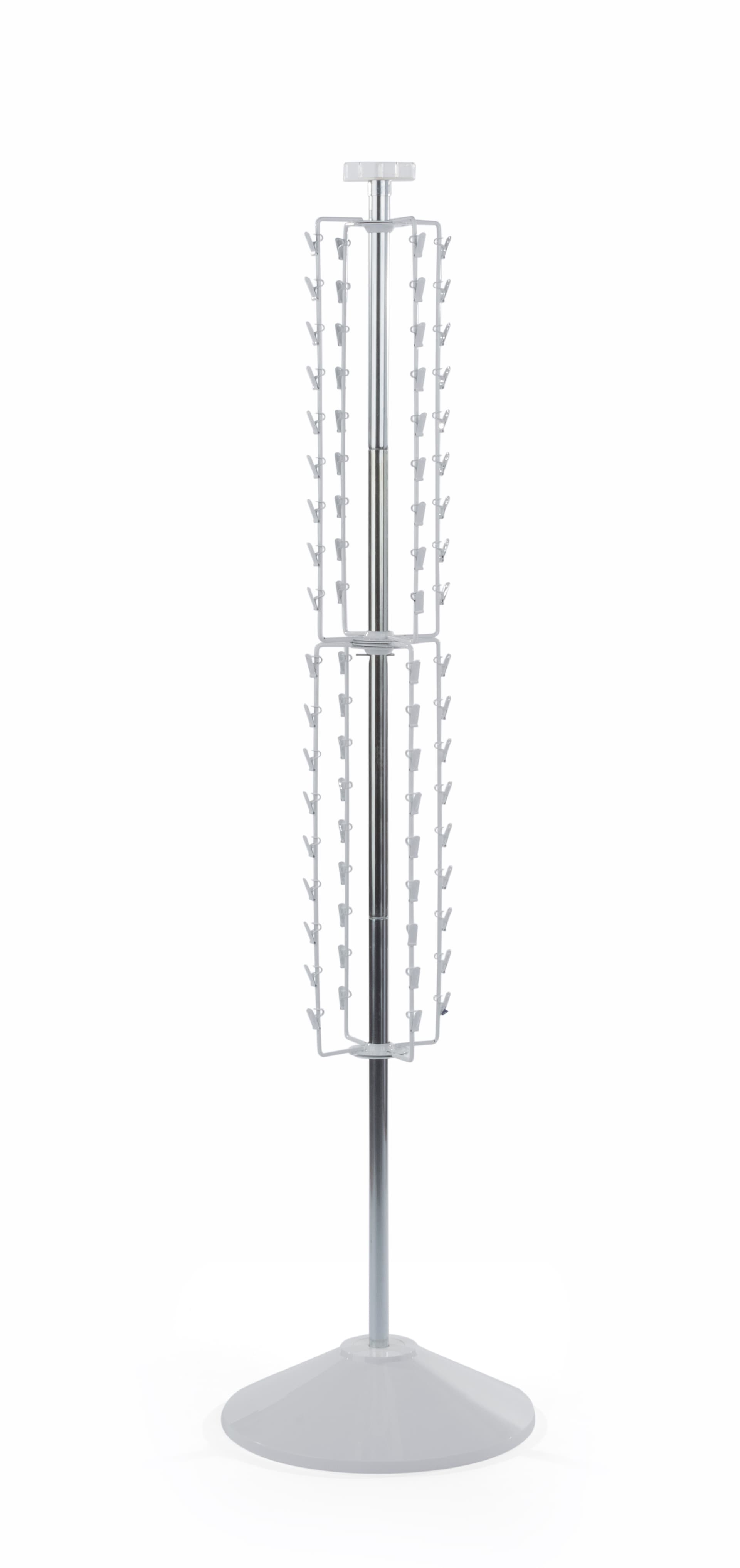 Snack Rack Carousel with Clear Sign Holder