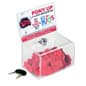 Acrylic Ballot Box w/ 6 x 4 Header & Lock - Clear