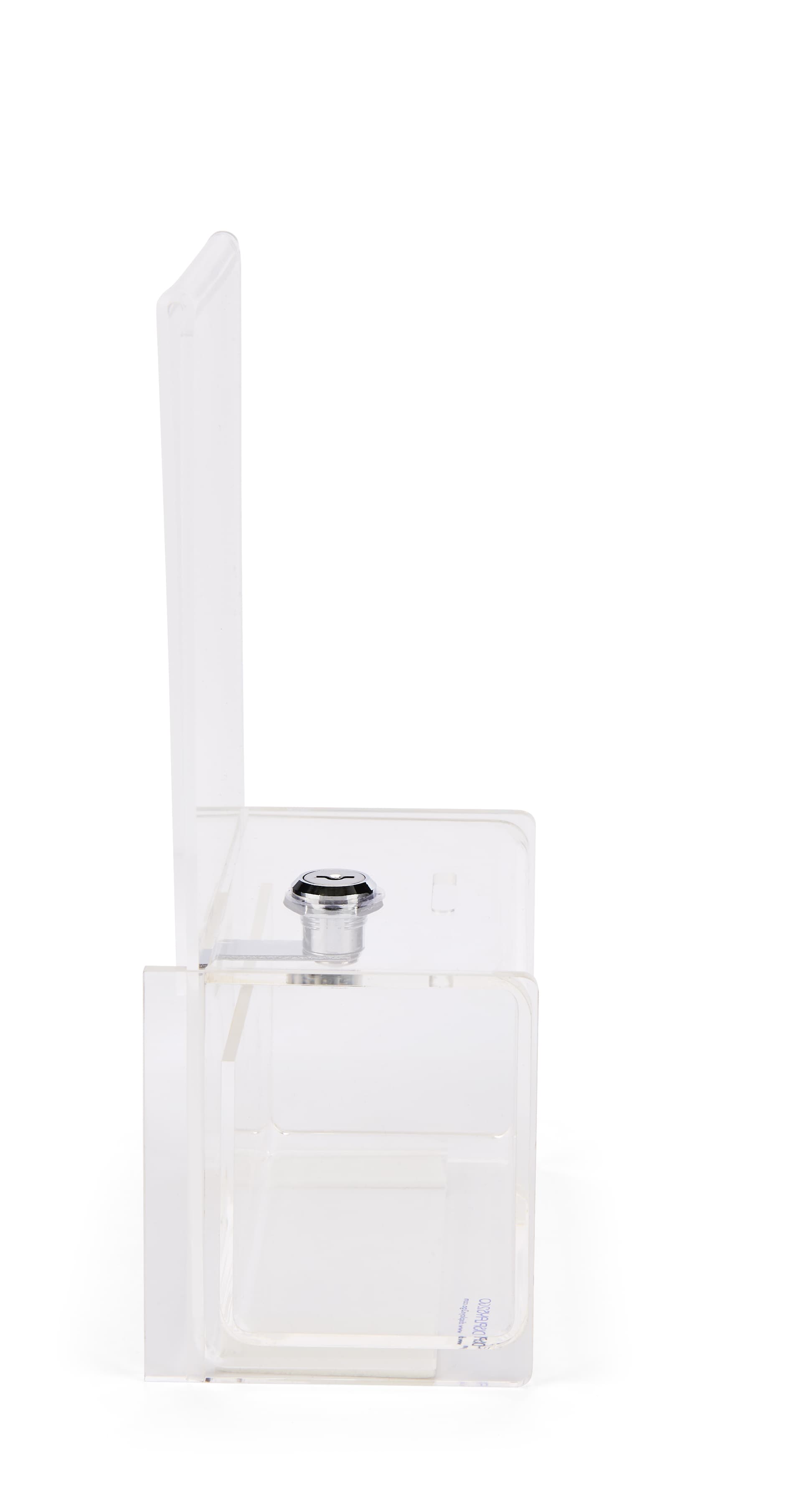 Money Donation Box with Transparent Design 