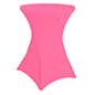 31 x 43 Round Spandex Cocktail Table Cover, Stretch Fit Design - Solid Color