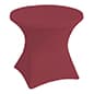 31 x 29 Round Spandex Table Cover, Stretch Fit Design - Solid Color