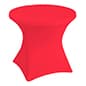 31 x 29 Round Spandex Table Cover, Stretch Fit Design - Solid Color