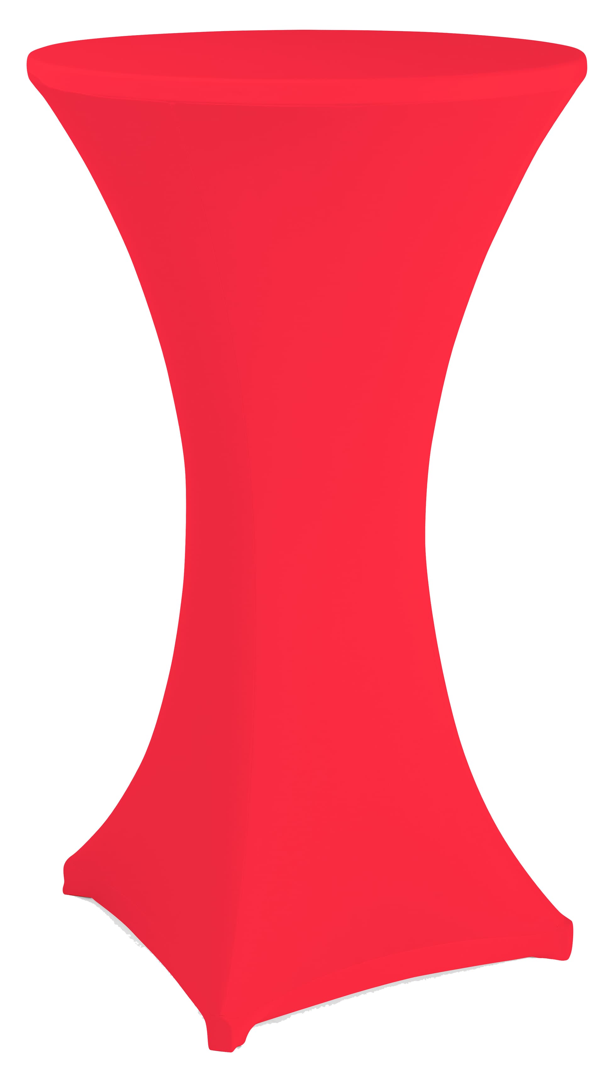 Red stretch highboy cover with reinforced foot pockets