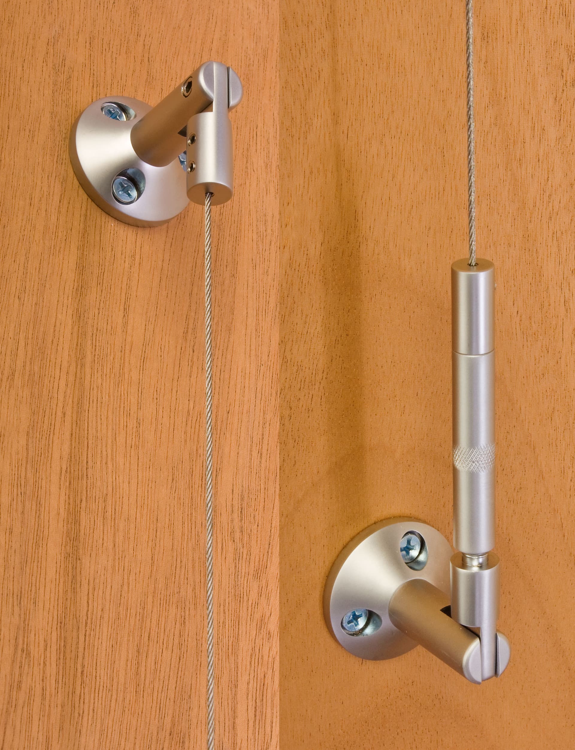 Angled Cable Mount For Wall Application