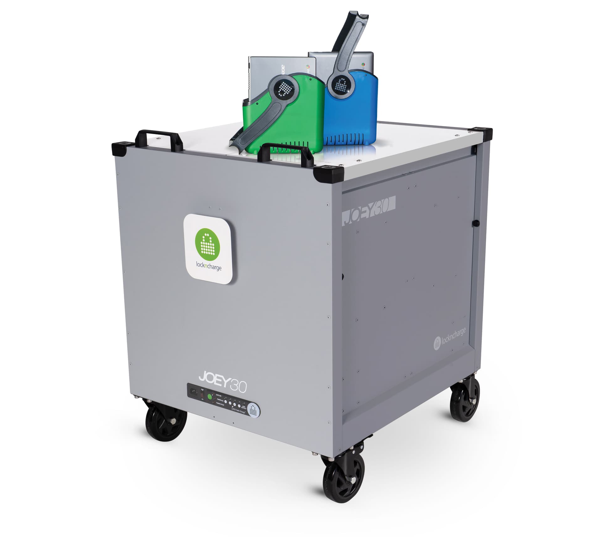 locking mobile charging cart