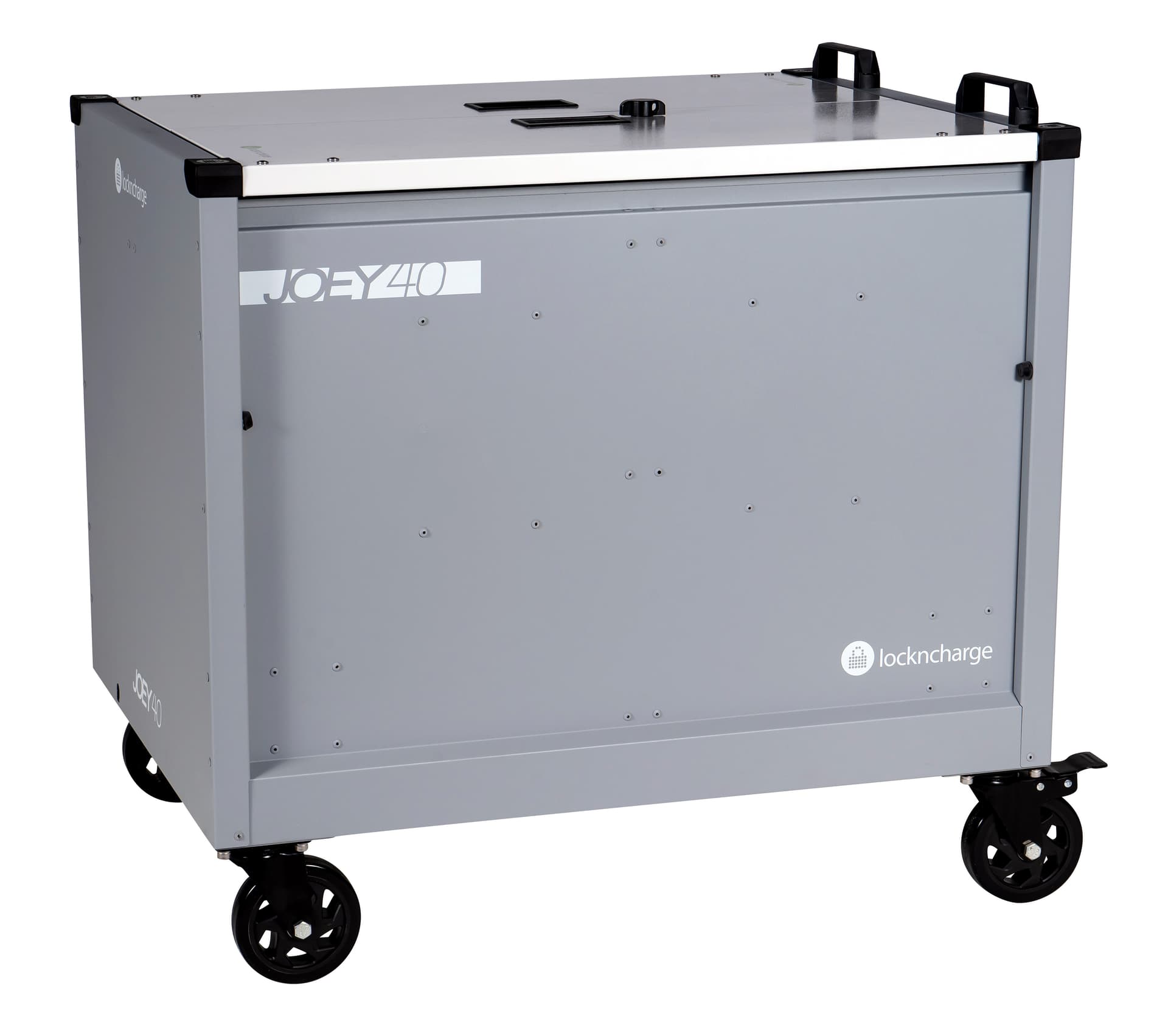 easy to maneuver mobile charging cart