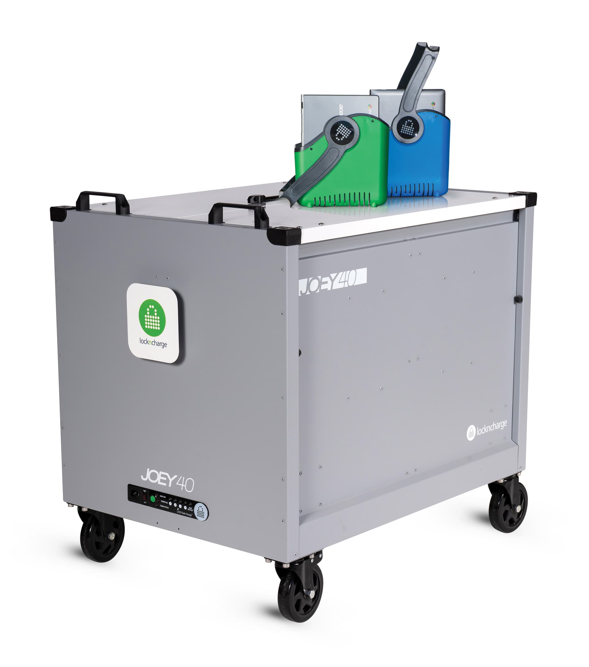 mobile charging cart with 40 device capacity