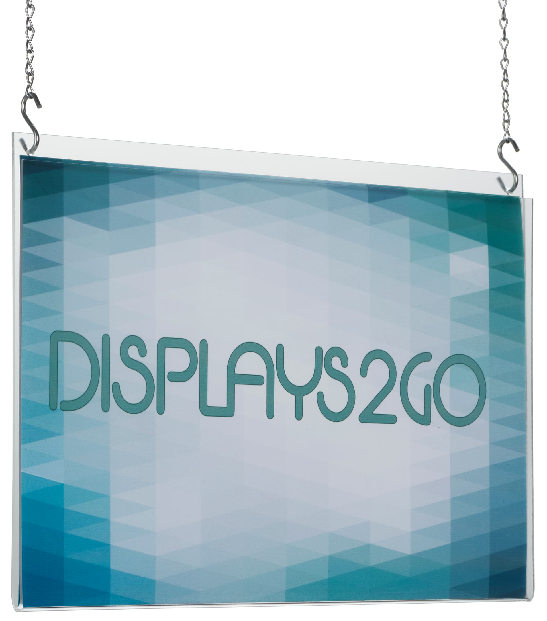 Acrylic Poster Hangers, Clear
