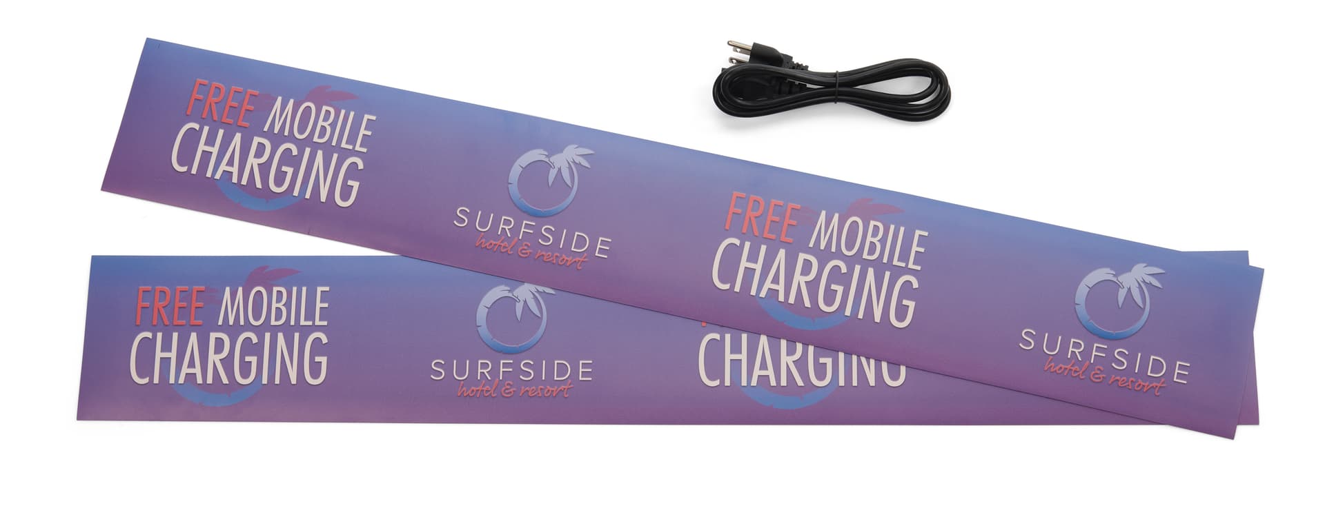 Mobile charging station made of steel material