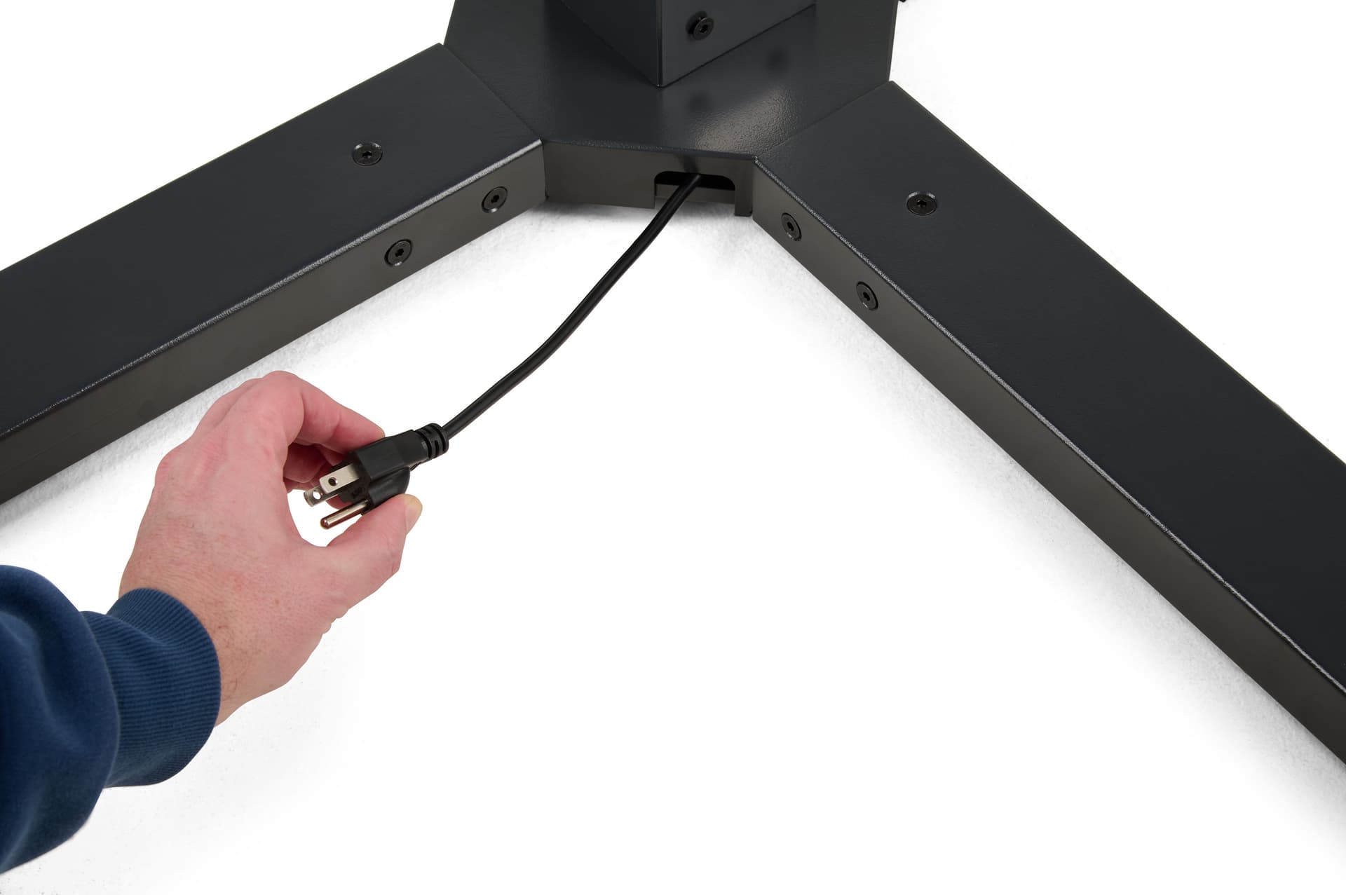 Charing table with chairs an enclosed power cord