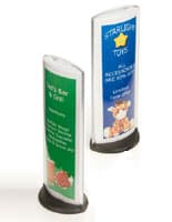 plastic display