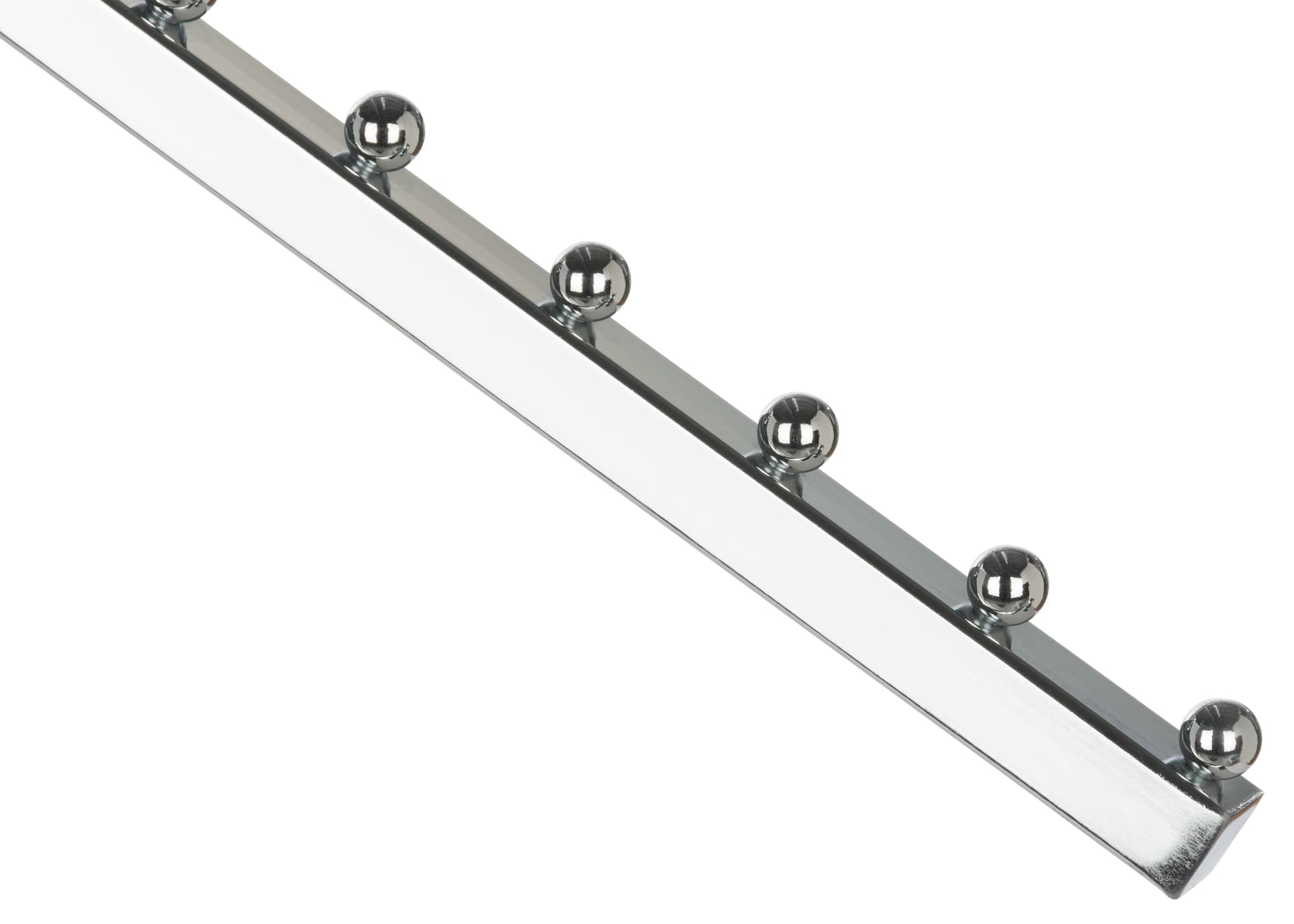 16 Garment Chrome Waterfall Clothing Rack